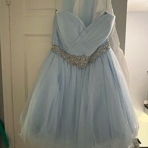 Grad dress - blue